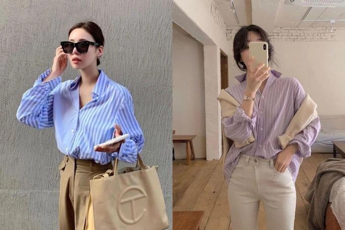 4 kiểu áo sơ mi giúp chị em mặc đẹp bền bỉ-1