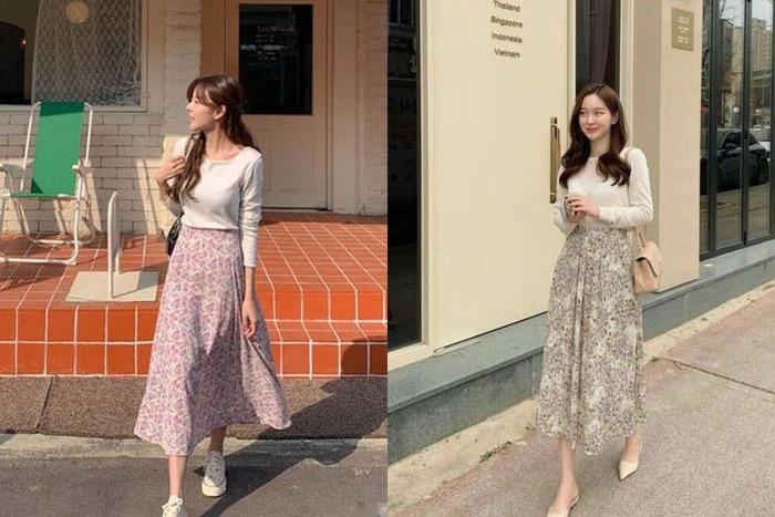 4 mẫu chân váy dài chân ái cho nàng diện hè-4