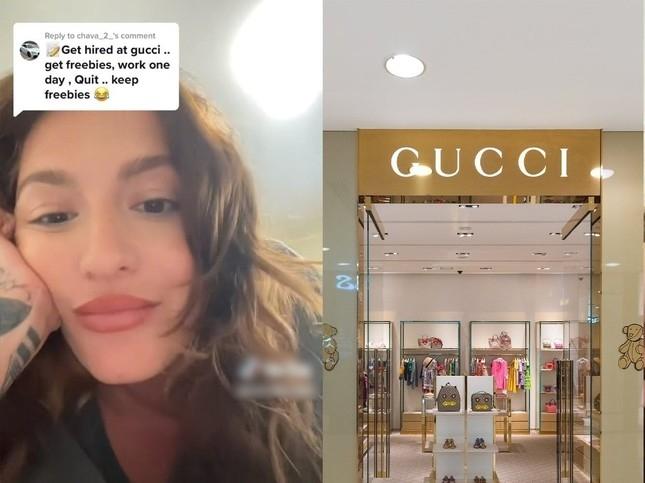 Cửa hàng Gucci đuổi việc nữ nhân viên vì quay TikTok trong ngày đầu đi làm-1