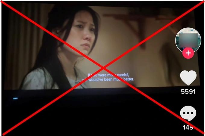 Nhiều TikToker gây phẫn nộ vì đăng lén phim chiếu rạp lên mạng-2