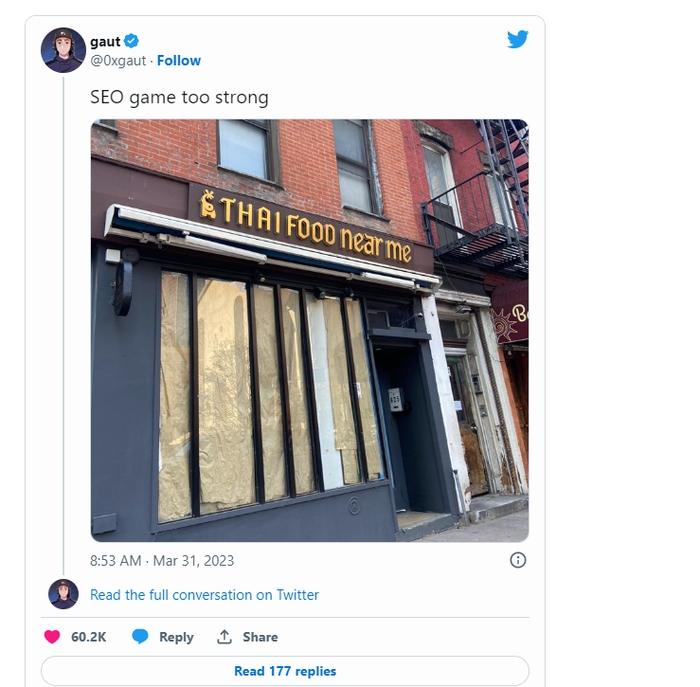 Nhà hàng ở New York được dân mạng vỗ tay thán phục vì cách đặt tên-2