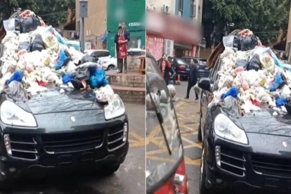 Cậy có siêu xe, chủ xe đỗ xe hống hách và cái kết đắng-1