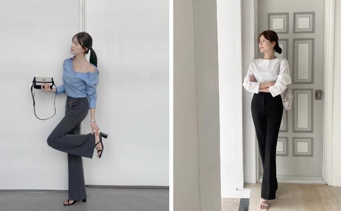 Mix áo blouse với 4 kiểu quần này để sành điệu miễn bàn-1