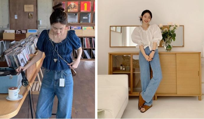Mix áo blouse với 4 kiểu quần này để sành điệu miễn bàn-2