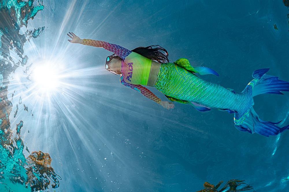 Nghệ thuật lặn Nàng tiên cá hút khách toàn thế giới-1
