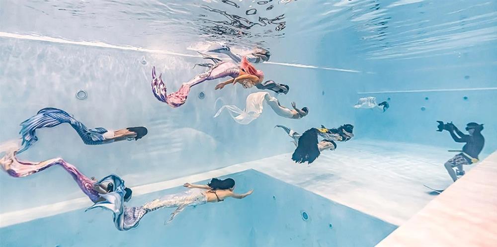 Nghệ thuật lặn Nàng tiên cá hút khách toàn thế giới-2