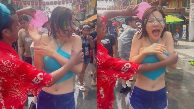 Tranh cãi DJ nóng bỏng nhất xứ Hàn bị sàm sỡ trong lễ hội té nước-1