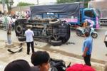 Vụ xe tông thiếu tá CSGT và 2 người dân: Khởi tố tài xế tội giết người