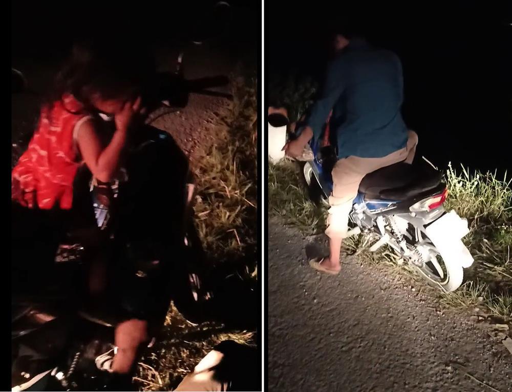 Nửa đêm, bố say rượu ngủ quên bên đường, bỏ mặc con gào khóc-2