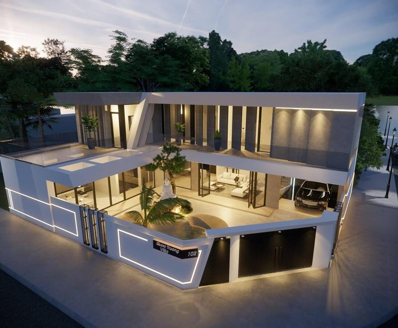 Quốc Trường sống độc thân trong biệt thự 40 tỷ, căn bếp ai cũng muốn sở hữu-11