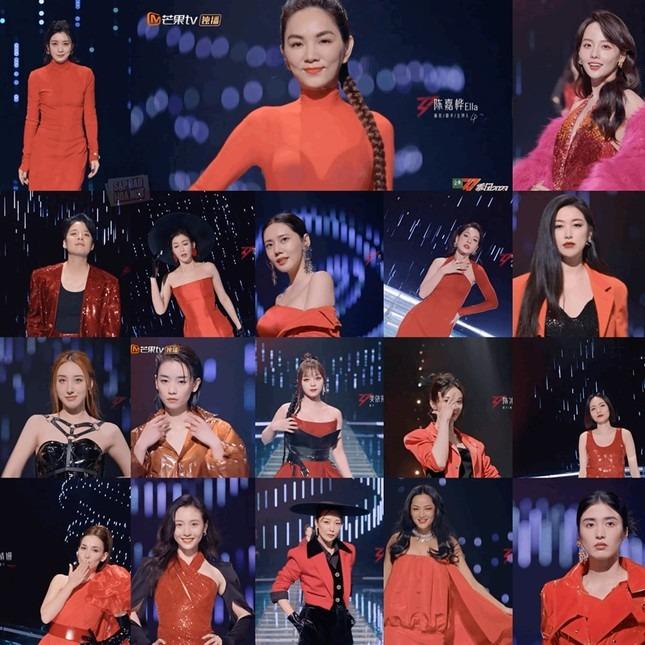 Chi Pu xuất hiện trên sân khấu cùng dàn sao Trung Quốc-1