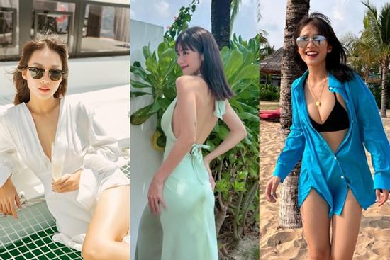 Khả Ngân gợi ý đồ mùa hè: bikini, áo yếm, váy khoét sâu khiến fan 'tròn mắt'