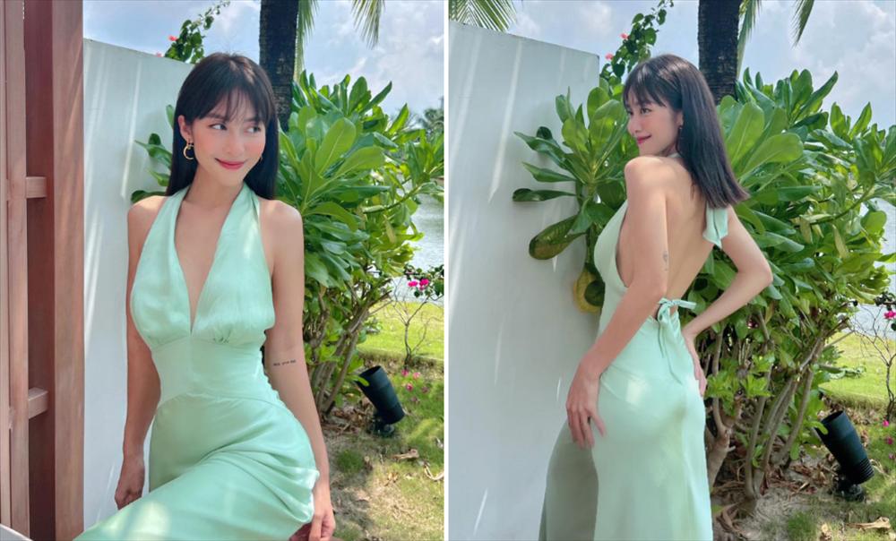 Khả Ngân gợi ý đồ mùa hè: bikini, áo yếm, váy khoét sâu khiến fan tròn mắt-6