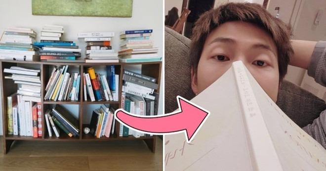 RM - Chàng trưởng nhóm BTS đa tài nghiện sách-4