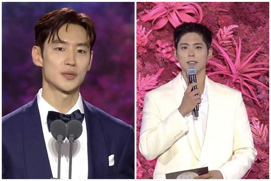 Baeksang 2023: Park Bo Gum bạch mã hoàng tử, Hứa Quang Hán lịch lãm hút hồn