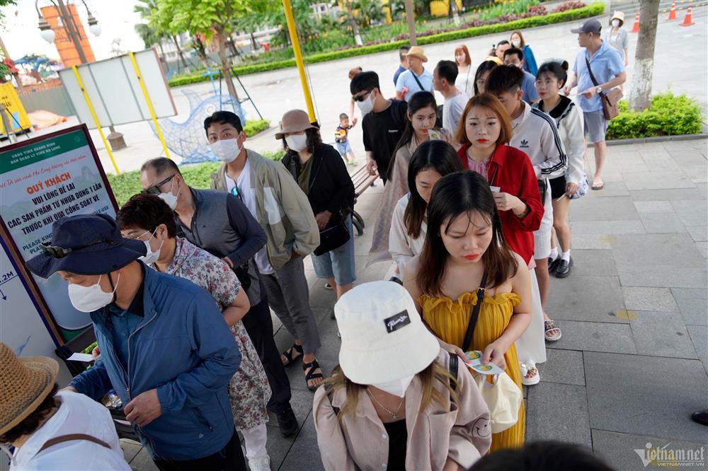 Cảng tàu Hạ Long đông nghịt khách ra tham quan vịnh-7