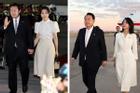 Vợ chồng Tổng thống Hàn Quốc mặn nồng dù đến với nhau tuổi 'xế chiều'