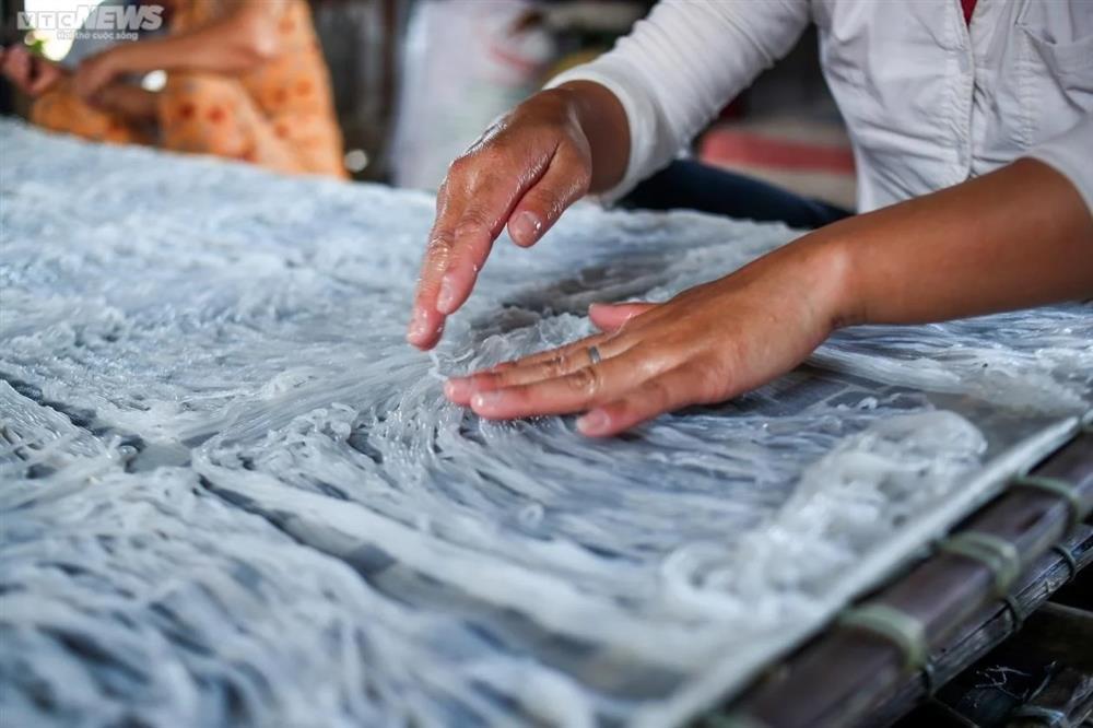 Kỳ công nghề làm bún Song Thằn tiến vua ở Bình Định-7