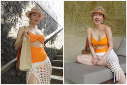 Minh Hằng diện bikini khoe dáng gợi cảm khi mang bầu
