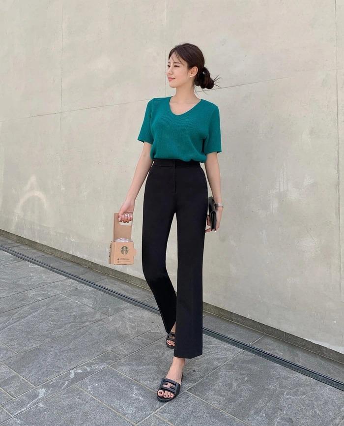 10 cách mặc quần âu ống đứng hack tuổi mà vẫn chuẩn thanh lịch-3