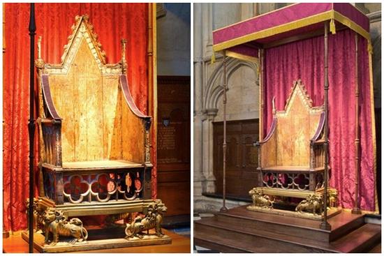 Ngai vàng đăng quang - bảo vật 700 tuổi quý giá của Vương thất Anh