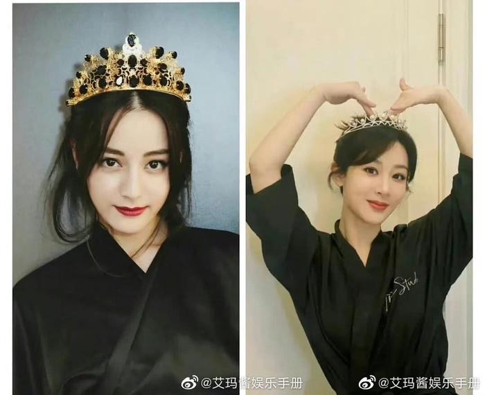 Dương Tử chật vật mỗi lần đụng tạo hình với Địch Lệ Nhiệt Ba-1