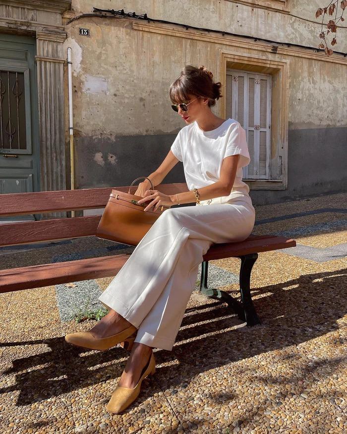 10 cách diện áo phông sang xịn mịn của phụ nữ Pháp-5