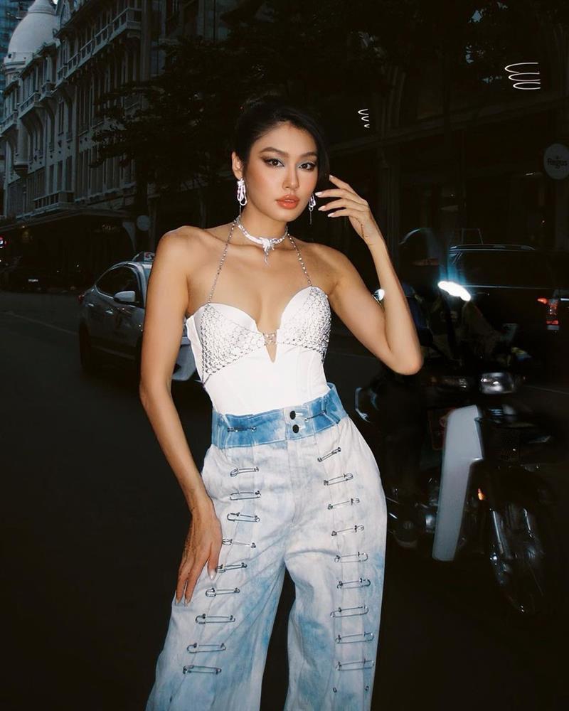 Giật mình cách mặc đồ xuyên thấu của Á hậu Thảo Nhi Lê-5