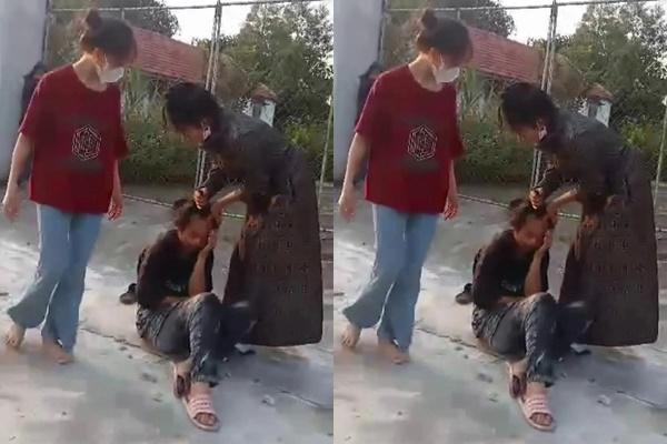 Không chịu đổi hàng sale, nhân viên bán quần áo bị khách đánh túi bụi-1