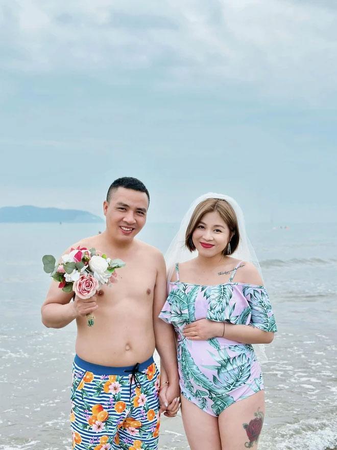 MC Hoàng Linh khoe bụng bầu bên chồng, dân mạng hỏi câu bất ngờ-2