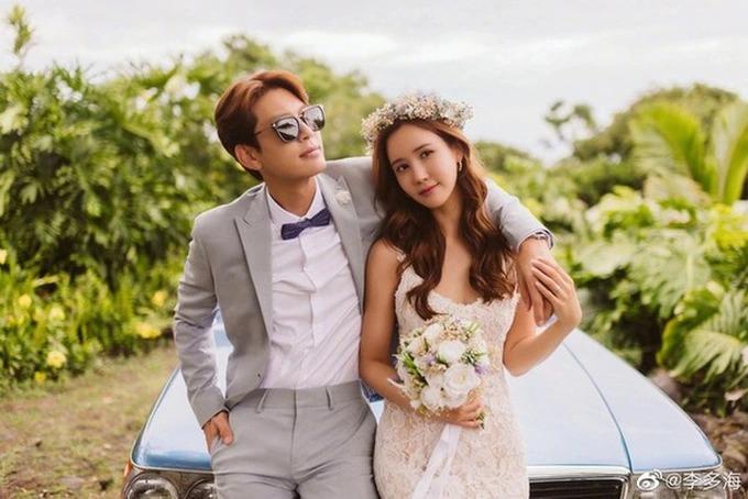 Lee Da Hae và Se7en hôn nhau say đắm trong đám cưới cổ tích-7