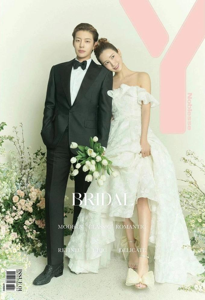 Lee Da Hae và Se7en hôn nhau say đắm trong đám cưới cổ tích-8