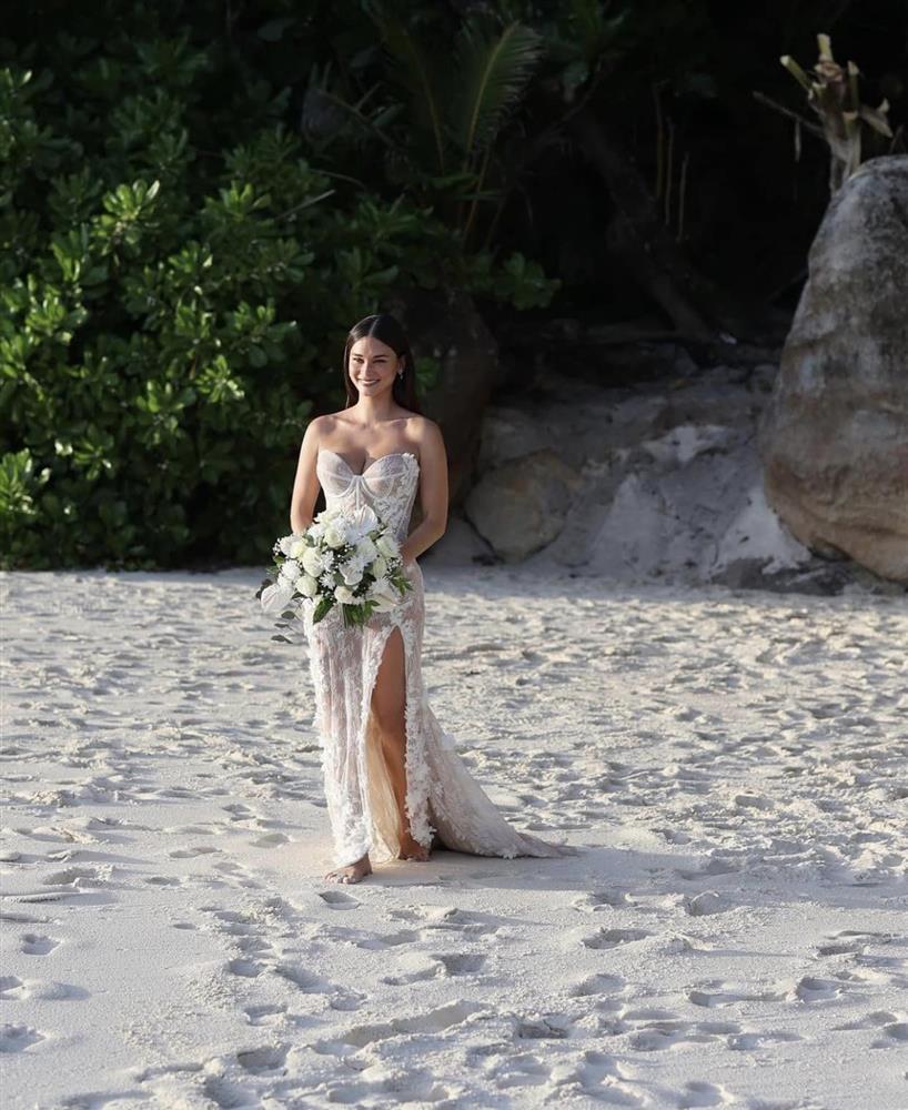 Hoa hậu Hoàn vũ Pia Wurtzbach đi chân trần trong lễ cưới-7