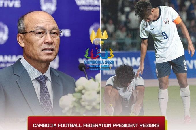 Chủ tịch Liên đoàn bóng đá Campuchia từ chức-2