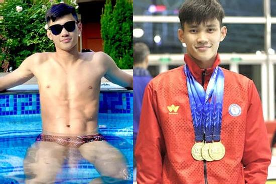 Ảnh 6 múi cực chất của 'kình ngư' lập kỷ lục bơi lội ở SEA Games 32