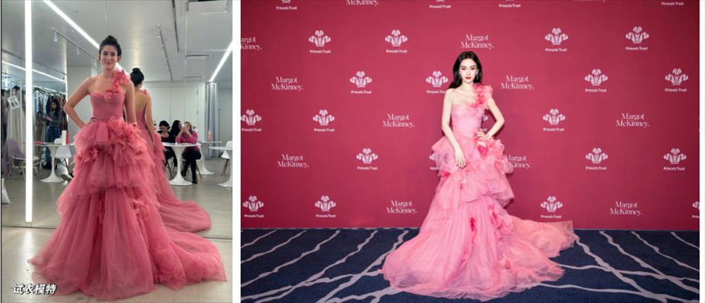 Angelababy phải bóp váy gần 12cm mới vừa vòng eo-3