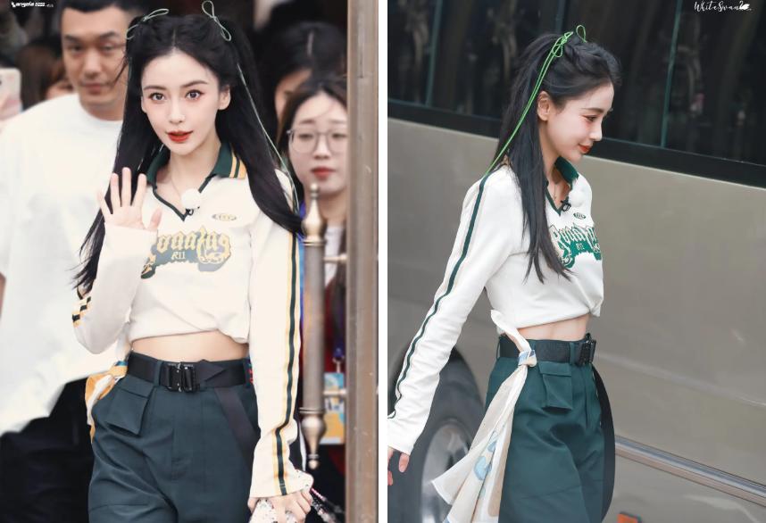 Angelababy phải bóp váy gần 12cm mới vừa vòng eo-4