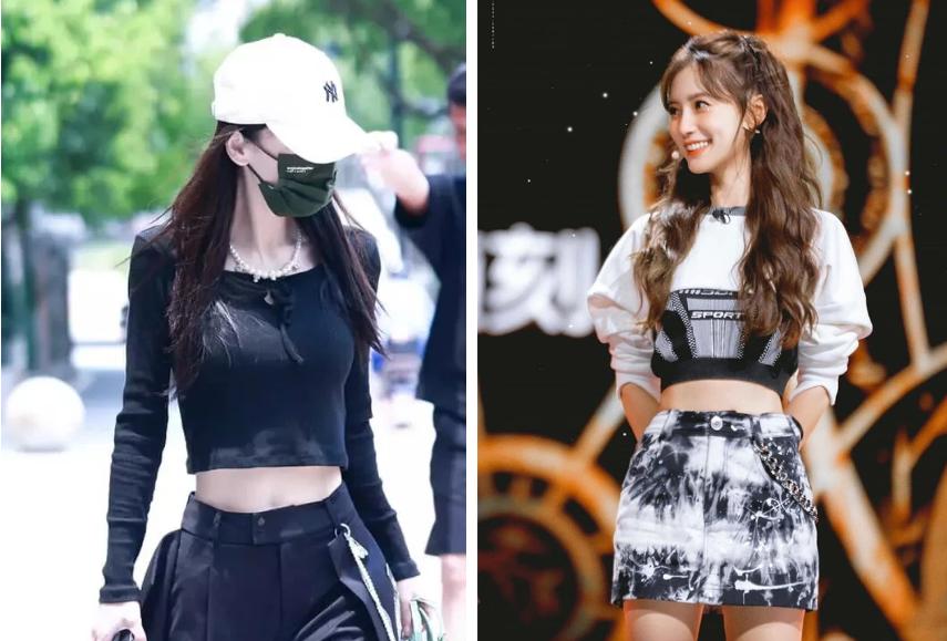 Angelababy phải bóp váy gần 12cm mới vừa vòng eo-5