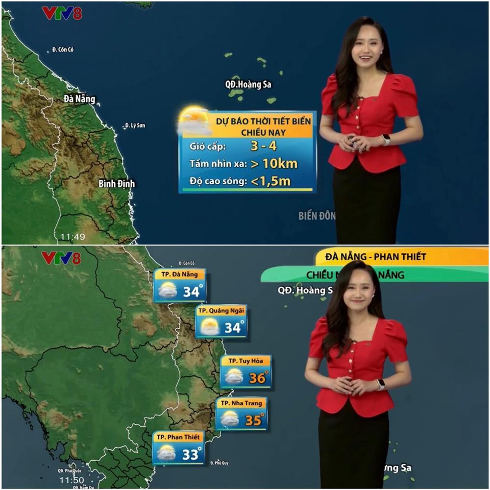MC thời tiết Xuân Anh trở lại sóng VTV sau thời gian vắng bóng-1