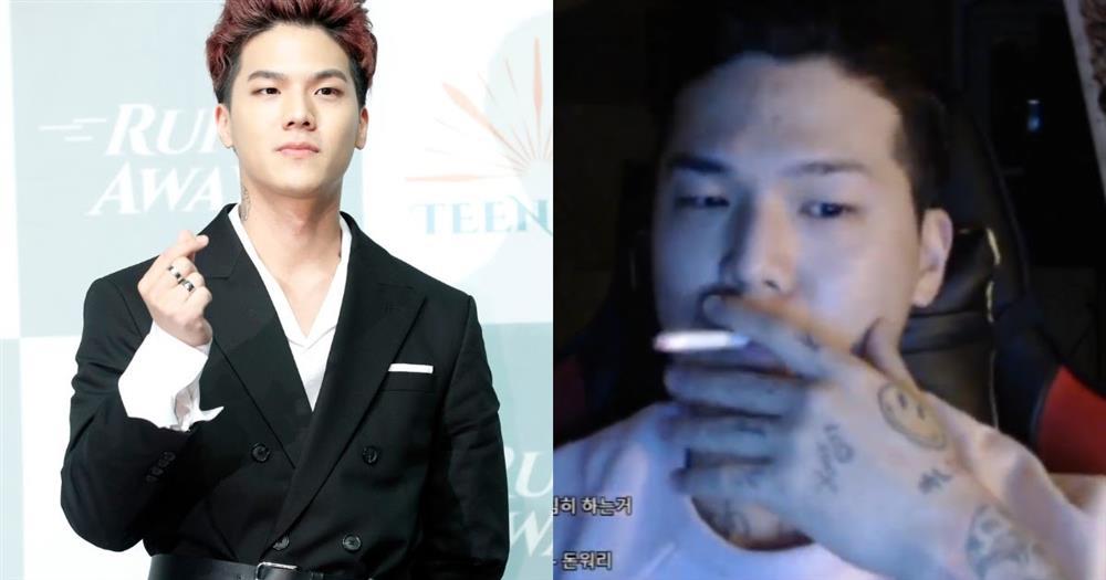 Nam ca sĩ bị chỉ trích vì hút thuốc, chửi thề trên sóng trực tiếp-2