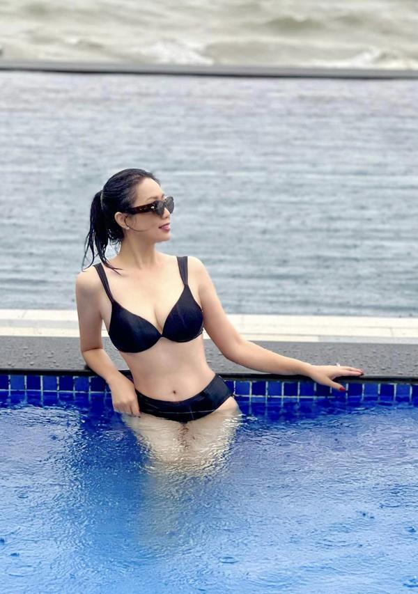 Tuổi 52, Trịnh Kim Chi diện bikini khoe dáng gợi cảm nhờ một bí quyết-7