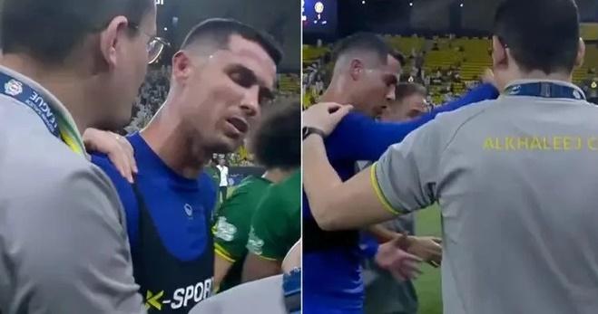 Thất vọng não nề, C.Ronaldo nổi giận đùng đùng với đối thủ-1