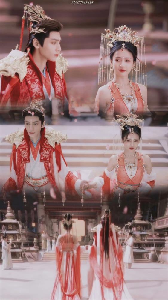 4 lần La Vân Hi - Bạch Lộc mặc hỉ phục trong Trường Nguyệt Tẫn Minh-4
