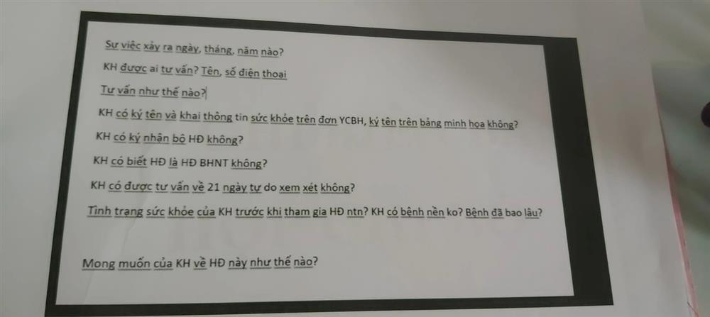 Tình tiết mới vụ khách hàng của Manulife ký giấy im lặng-1