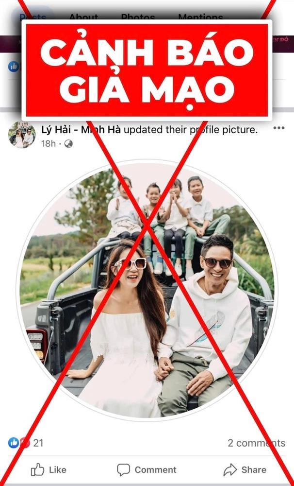 Lý Hải - Minh Hà cảnh báo khi bị lợi dụng hình ảnh để lừa đảo-1