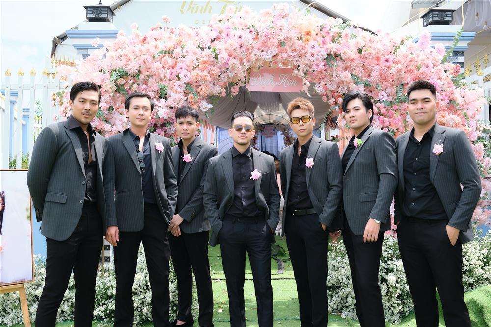 Dàn sao dự ăn hỏi diễn viên Gino Tống, cô dâu được tặng hơn 20 cây vàng-2