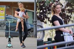 Nhan sắc 'tỉ lệ vàng' Amber Heard mỉm cười bình yên sau giông bão