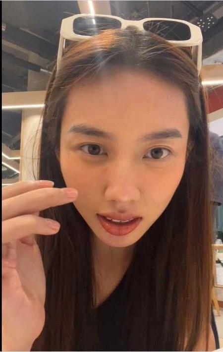 Thùy Tiên lộ nhược điểm làn da và mái tóc qua loạt ảnh không chỉnh sửa-1