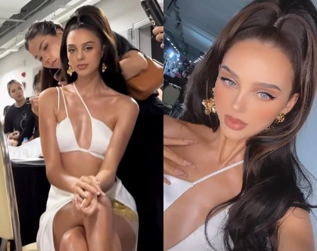 Nhan sắc đỉnh cao của vợ Bùi Tiến Dũng qua ảnh chụp vội-1