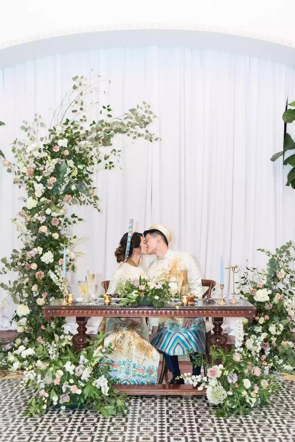 Đám cưới đẹp như mơ của cô dâu Việt trên đất Mỹ-5